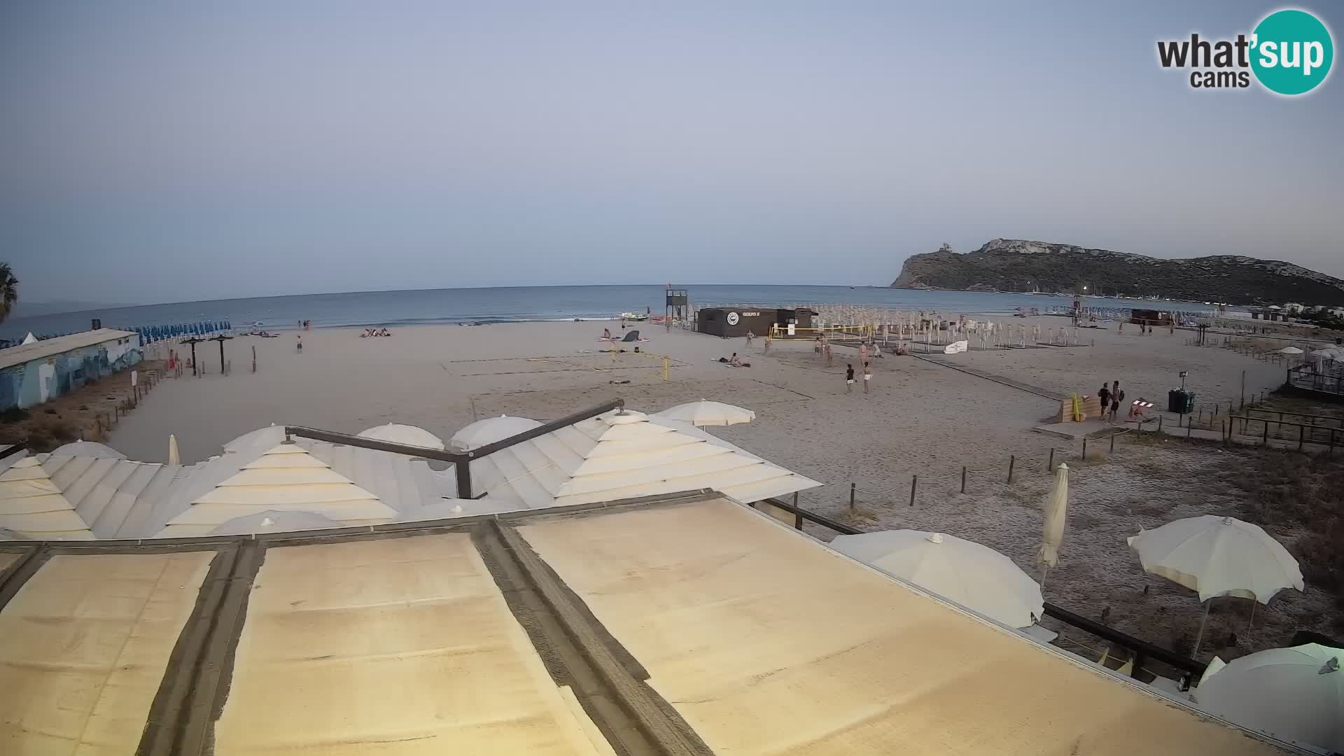 Webcam spiaggia del Poetto | Cagliari | Sardegna
