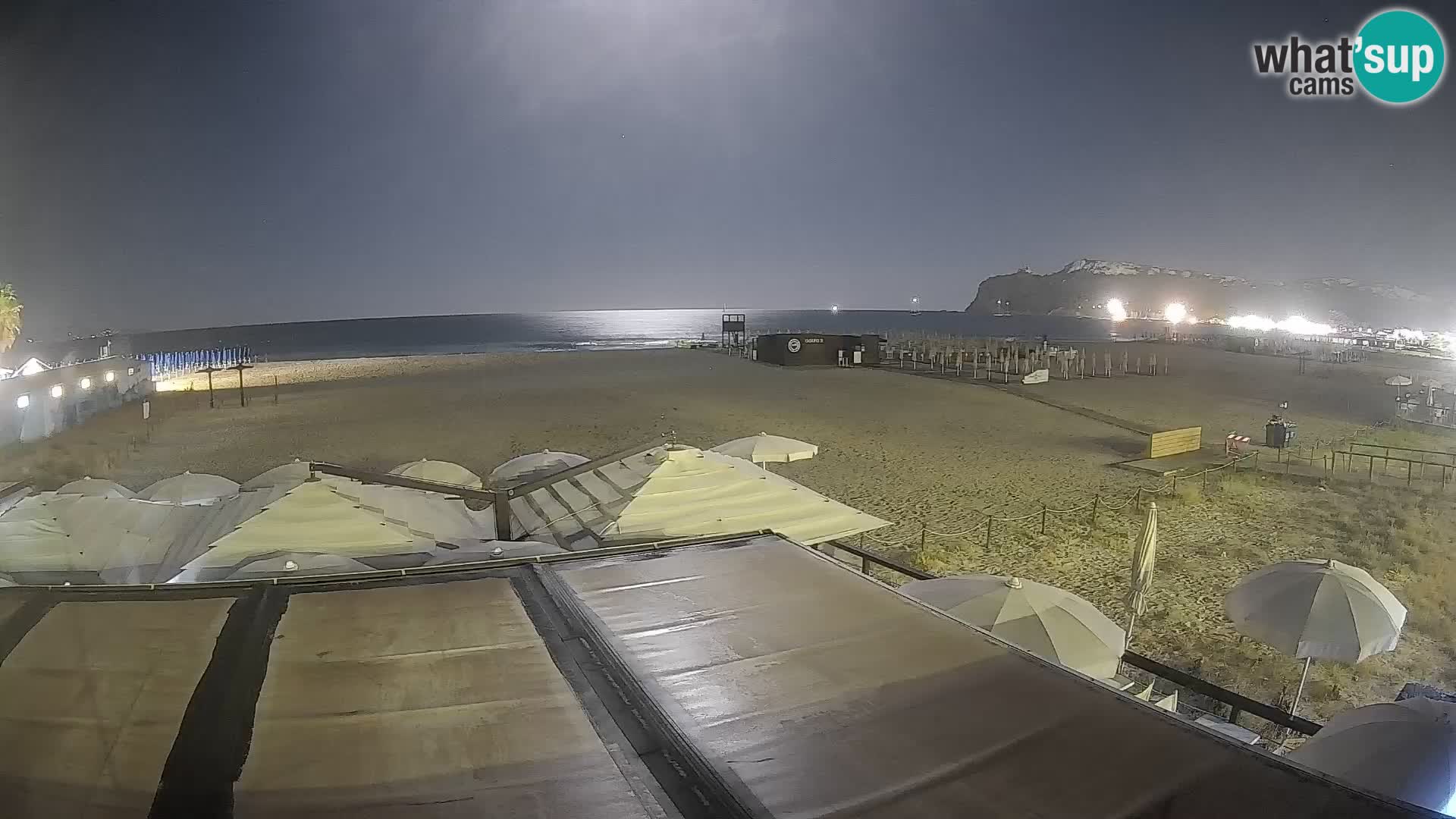 Poetto beach webcam | Cagliari | Sardinia
