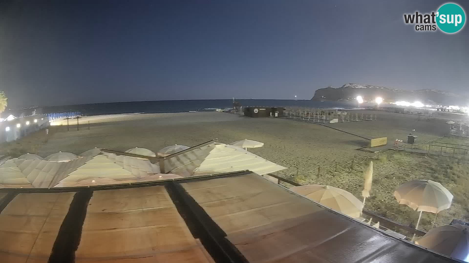 Poetto beach webcam | Cagliari | Sardinia