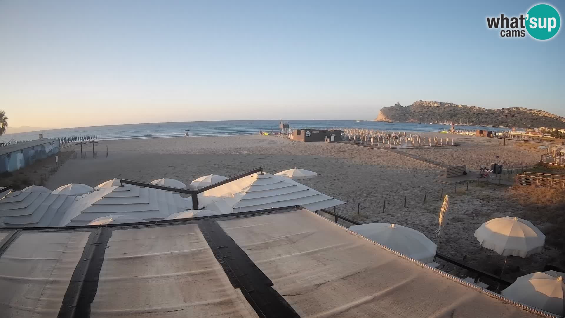 Poetto beach webcam | Cagliari | Sardinia