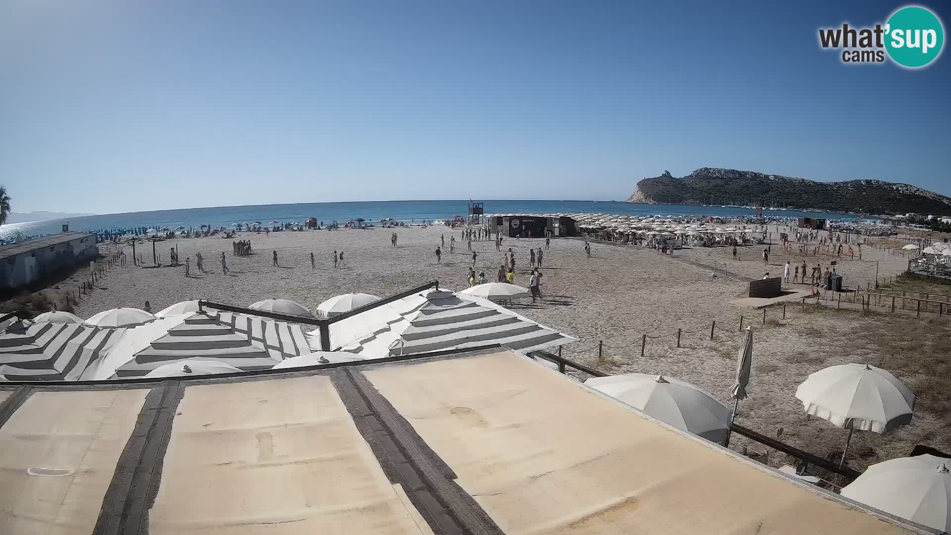 Webcam spiaggia del Poetto | Cagliari | Sardegna