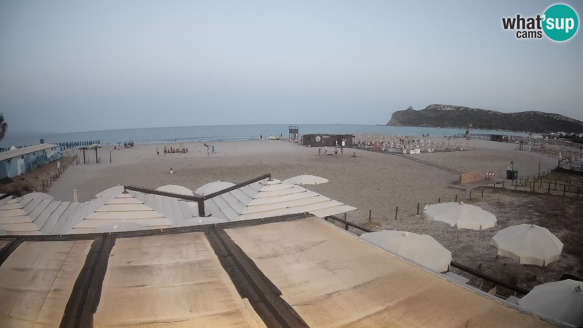 Poetto beach webcam | Cagliari | Sardinia