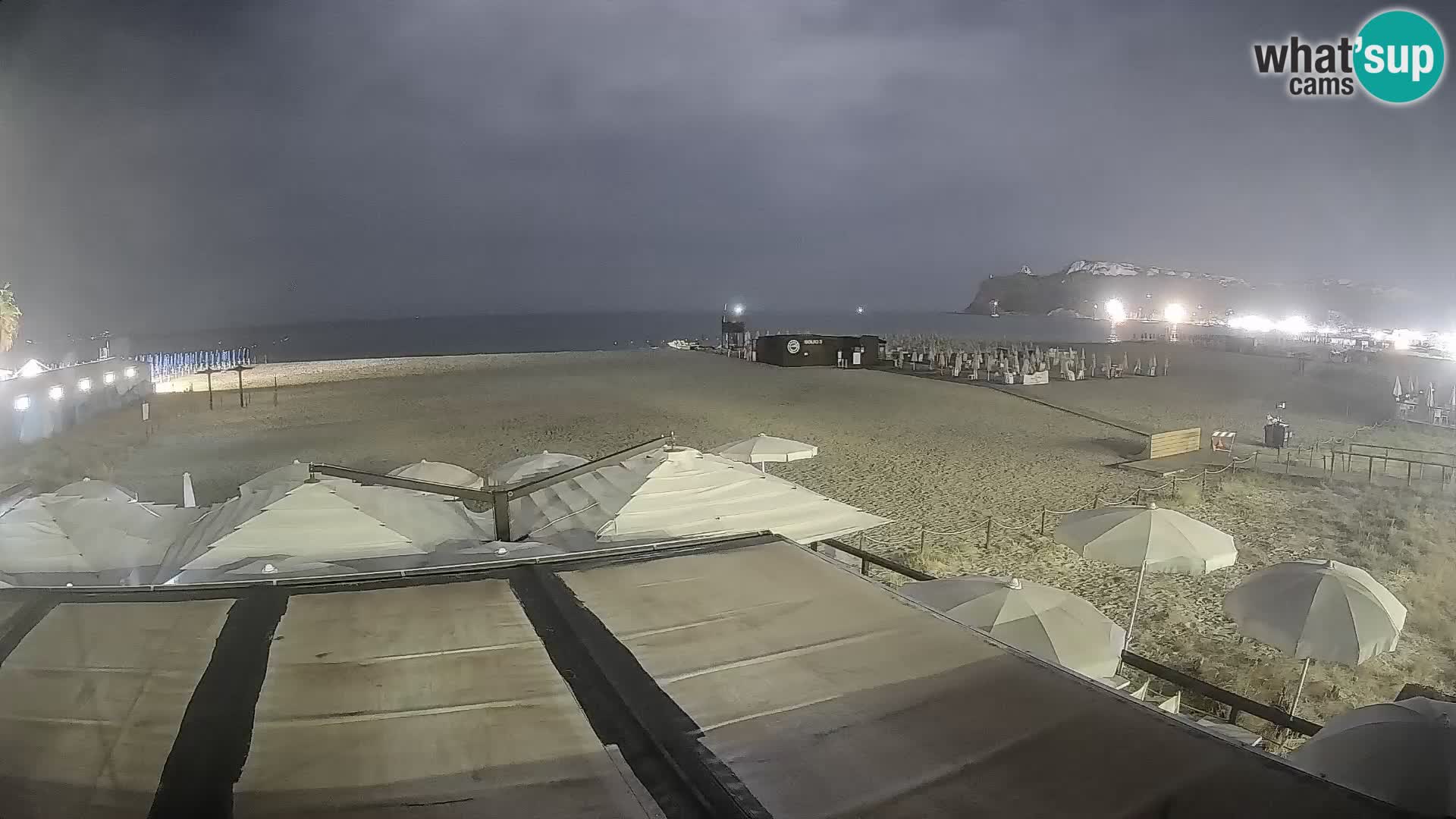 Poetto beach webcam | Cagliari | Sardinia