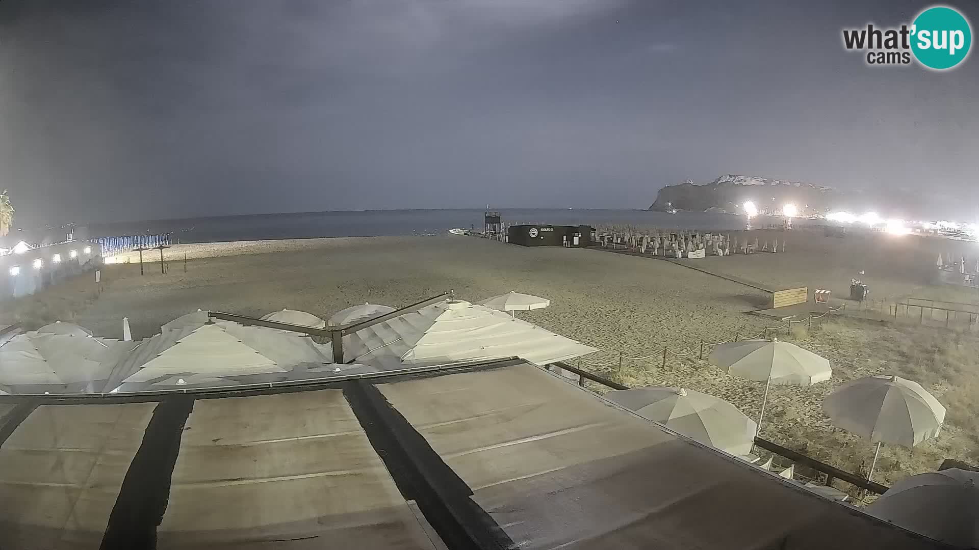 Poetto beach webcam | Cagliari | Sardinia