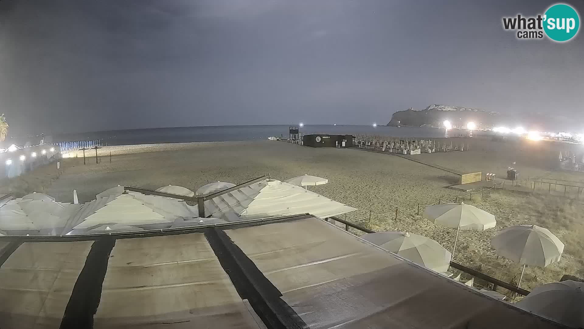 Poetto beach webcam | Cagliari | Sardinia