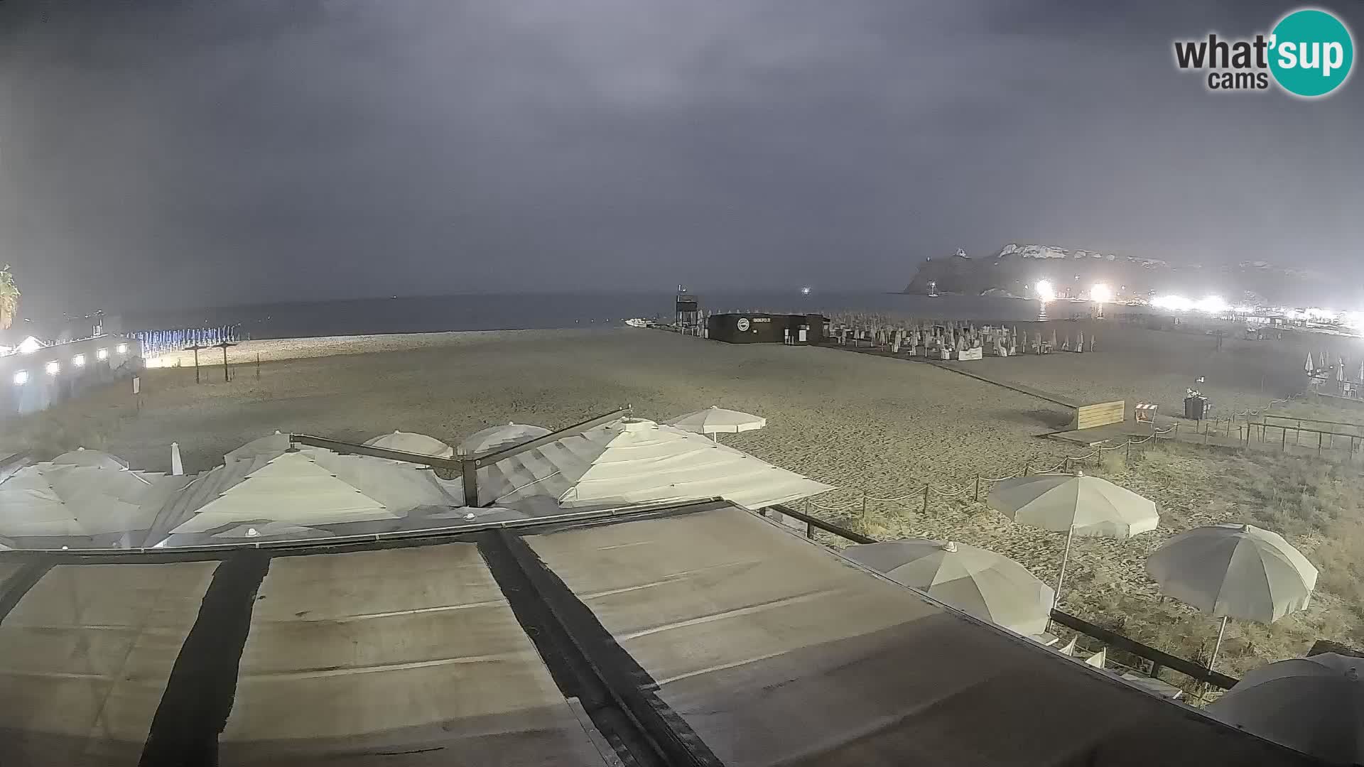 Webcam spiaggia del Poetto | Cagliari | Sardegna
