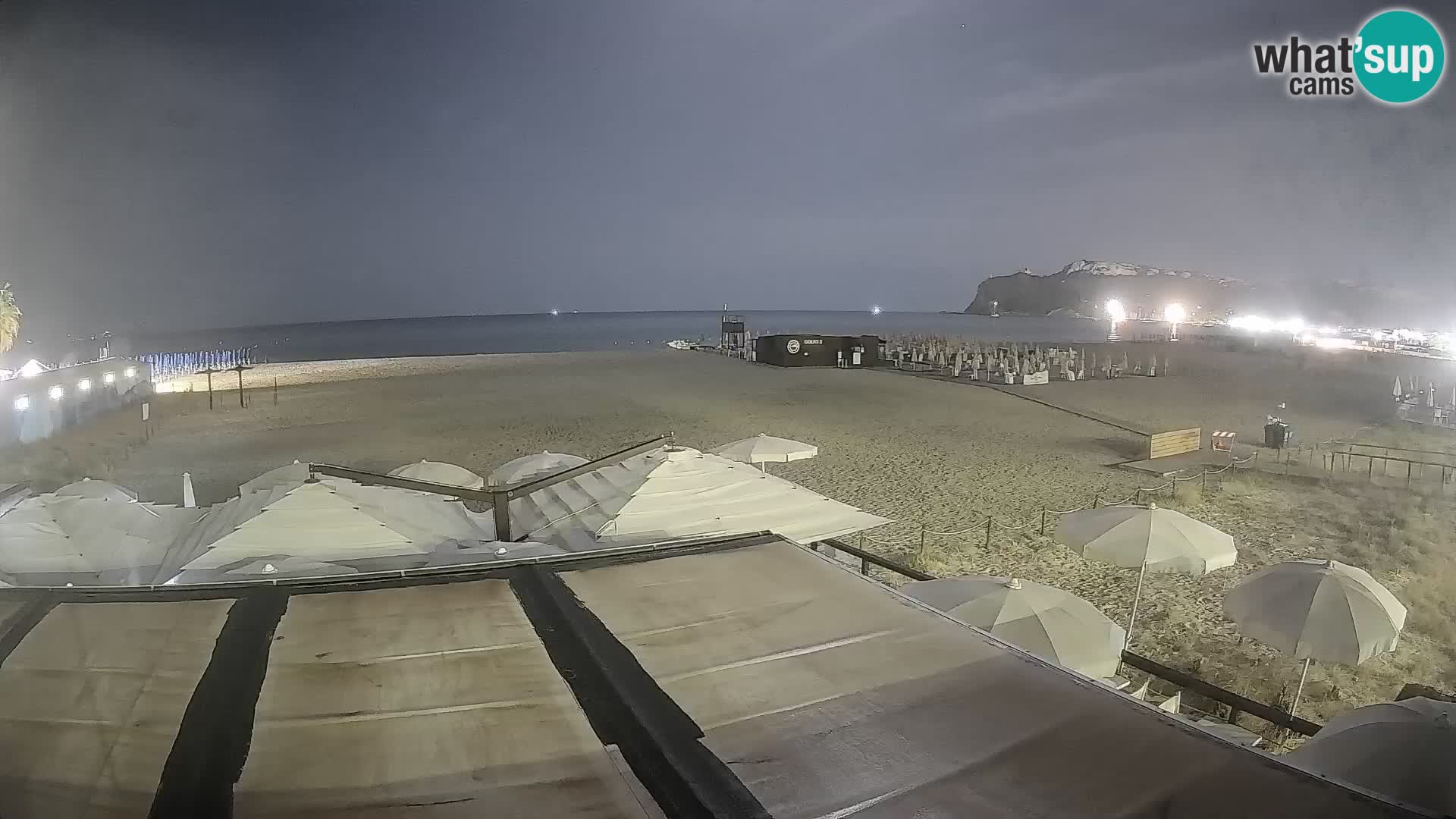 Webcam spiaggia del Poetto | Cagliari | Sardegna