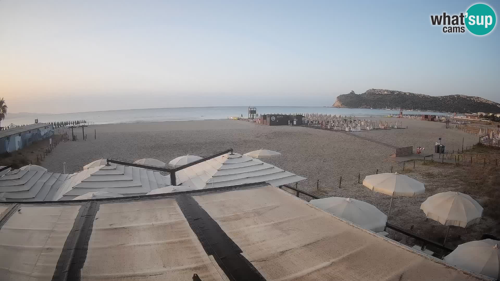 Webcam plage de Poetto | Cagliari | Sardaigne