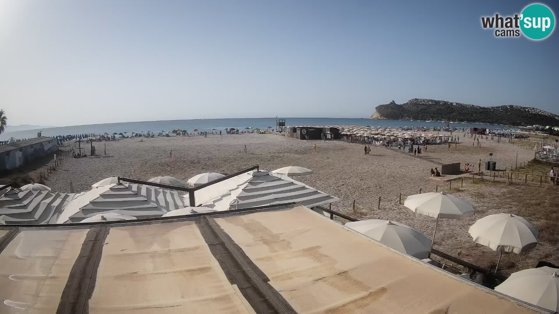Poetto beach webcam | Cagliari | Sardinia