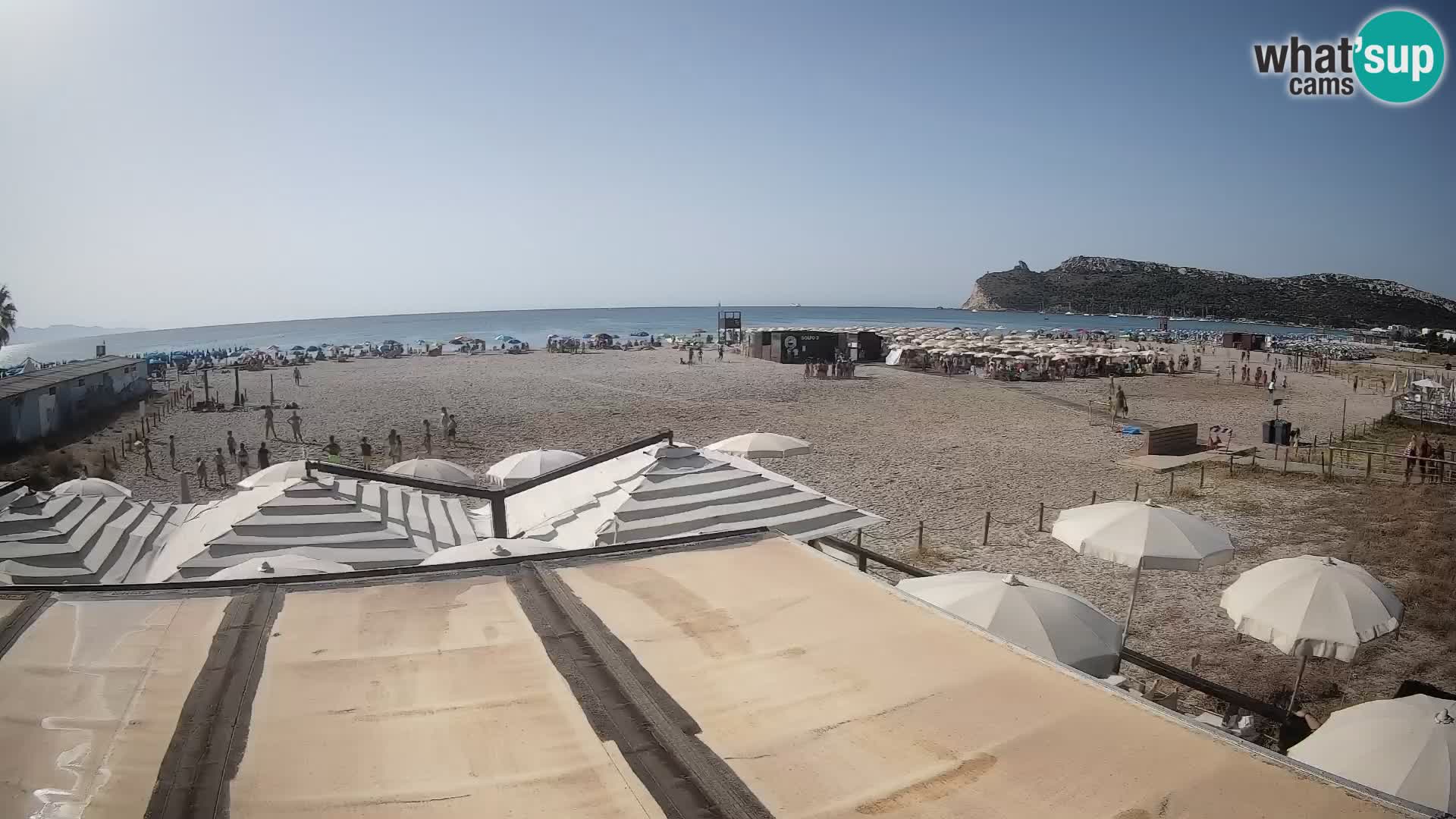 Webcam plage de Poetto | Cagliari | Sardaigne