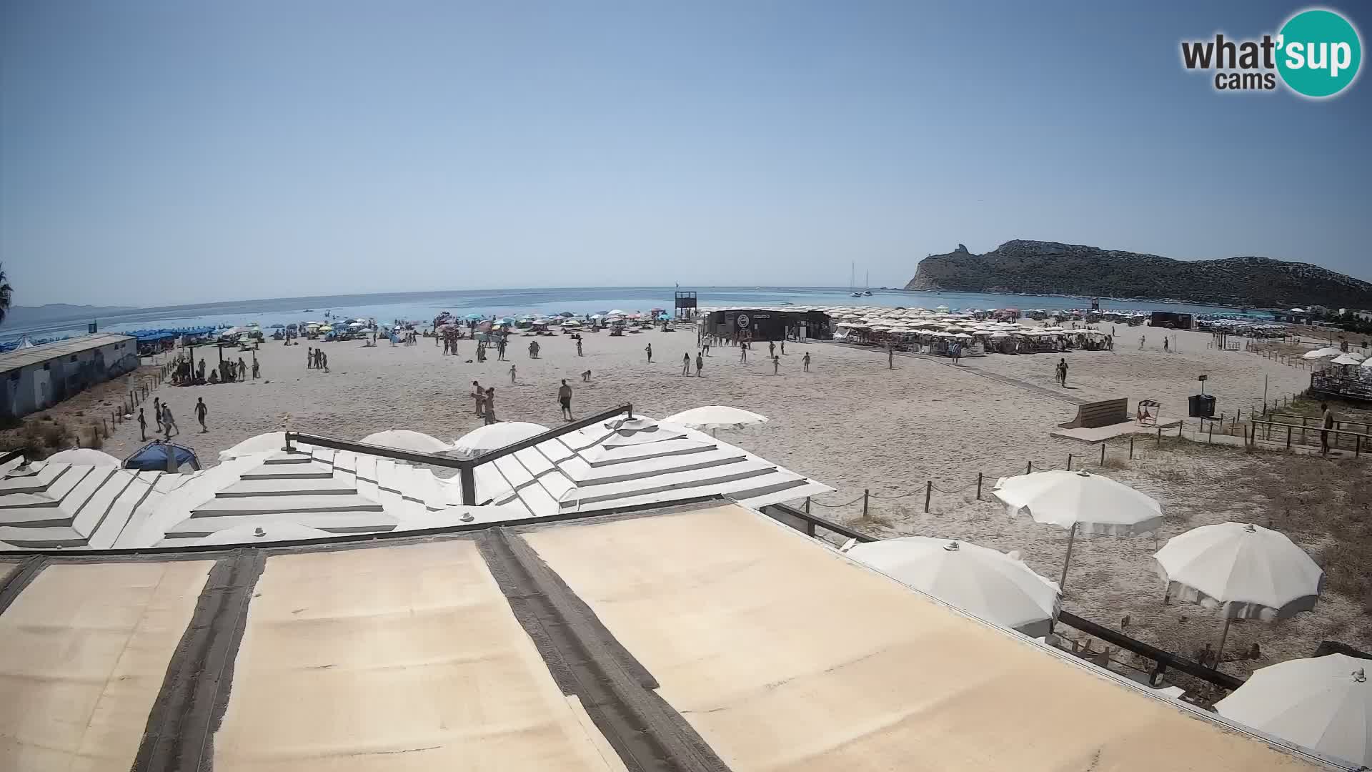 Poetto beach webcam | Cagliari | Sardinia