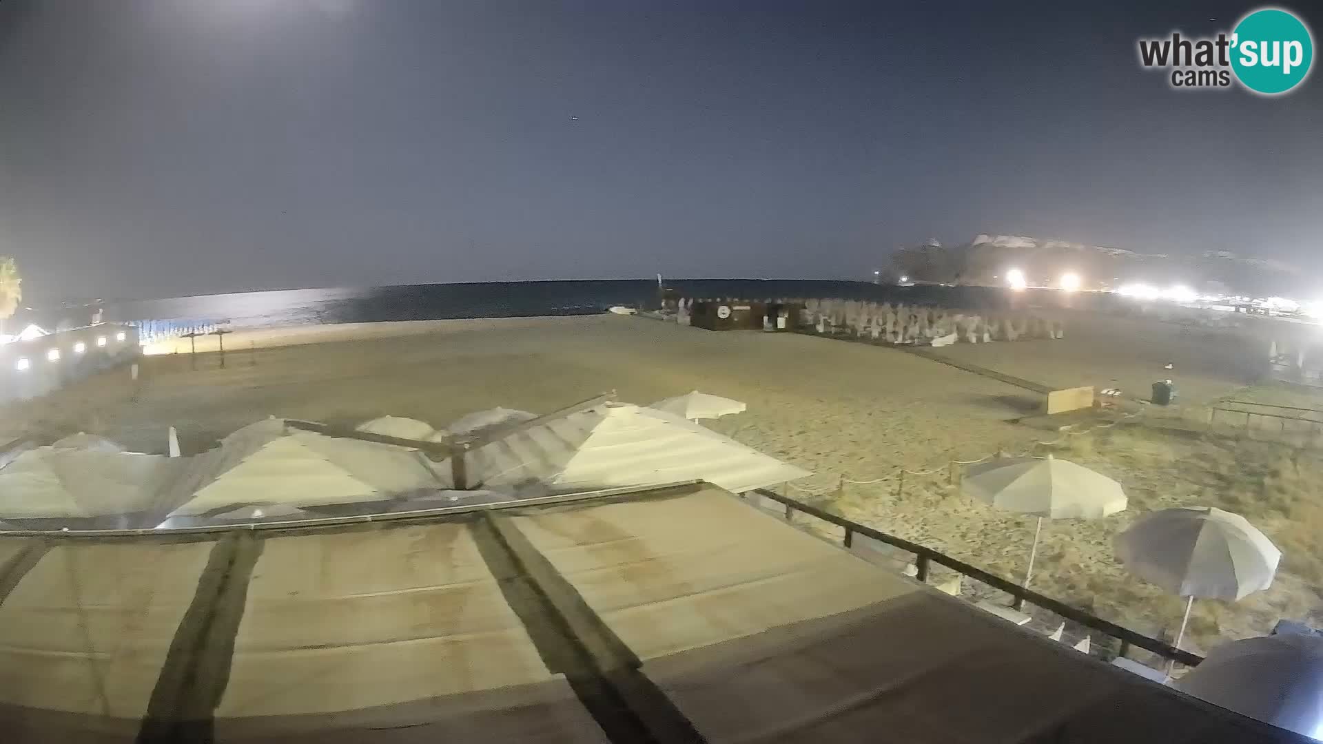 Poetto beach webcam | Cagliari | Sardinia