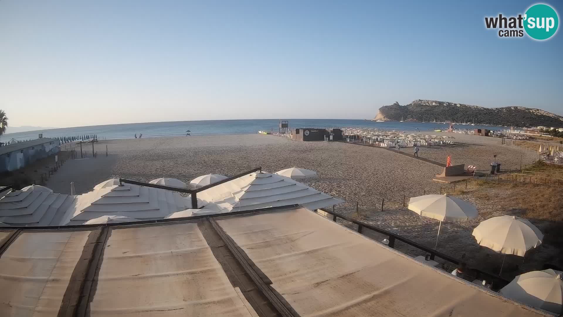 Webcam spiaggia del Poetto | Cagliari | Sardegna