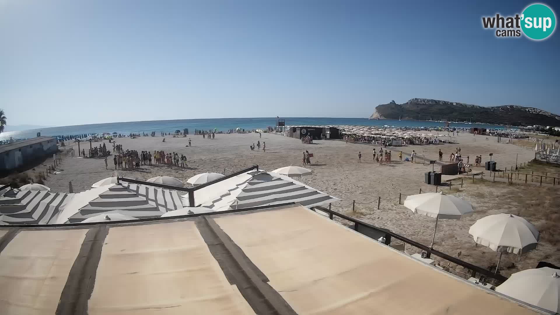 Poetto beach webcam | Cagliari | Sardinia