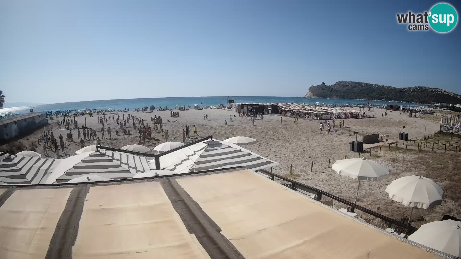 Webcam spiaggia del Poetto | Cagliari | Sardegna