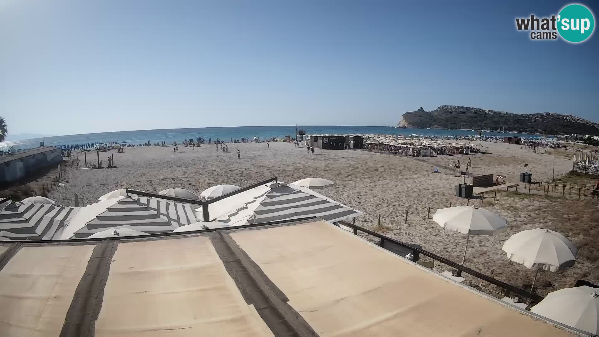 Poetto Strand Webcam | Cagliari | Sardinien
