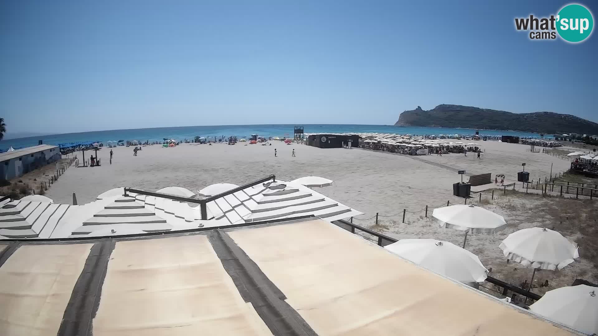 Webcam spiaggia del Poetto | Cagliari | Sardegna