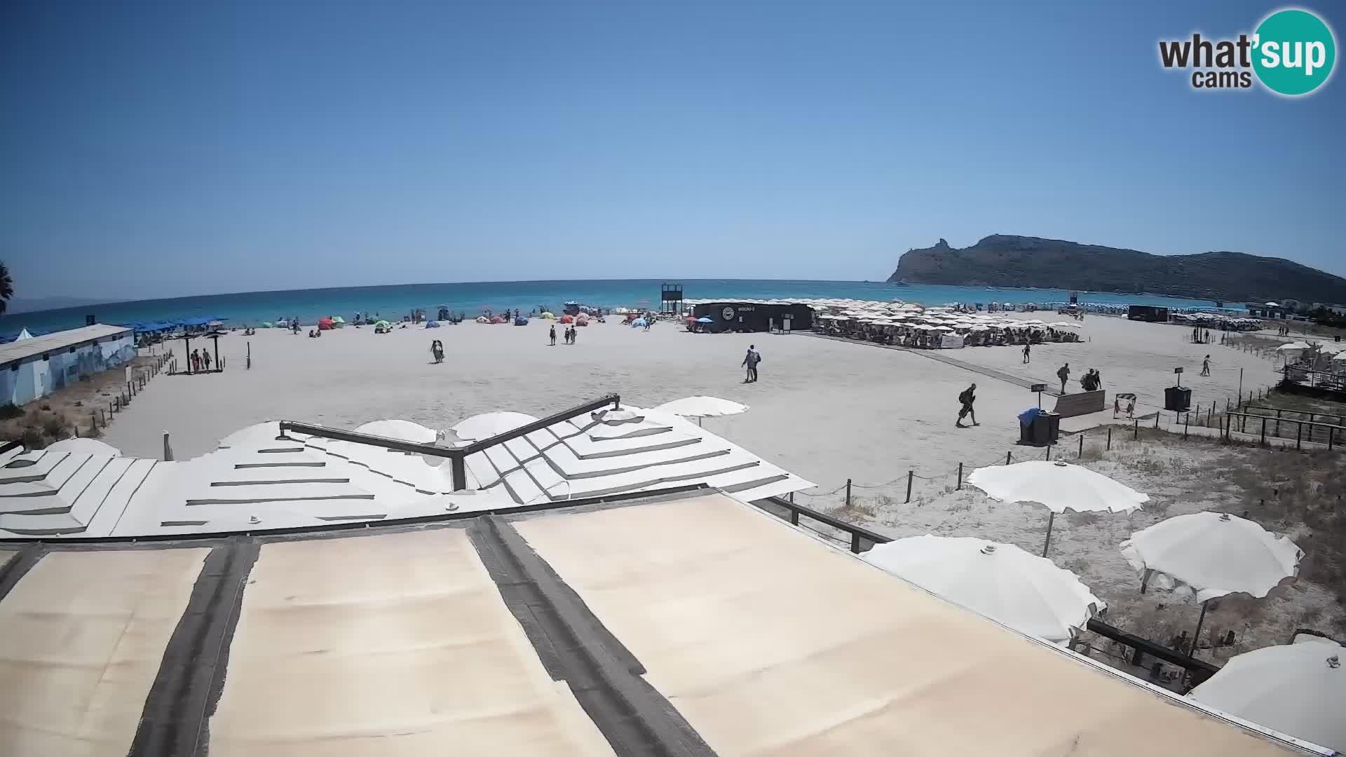 Poetto beach webcam | Cagliari | Sardinia
