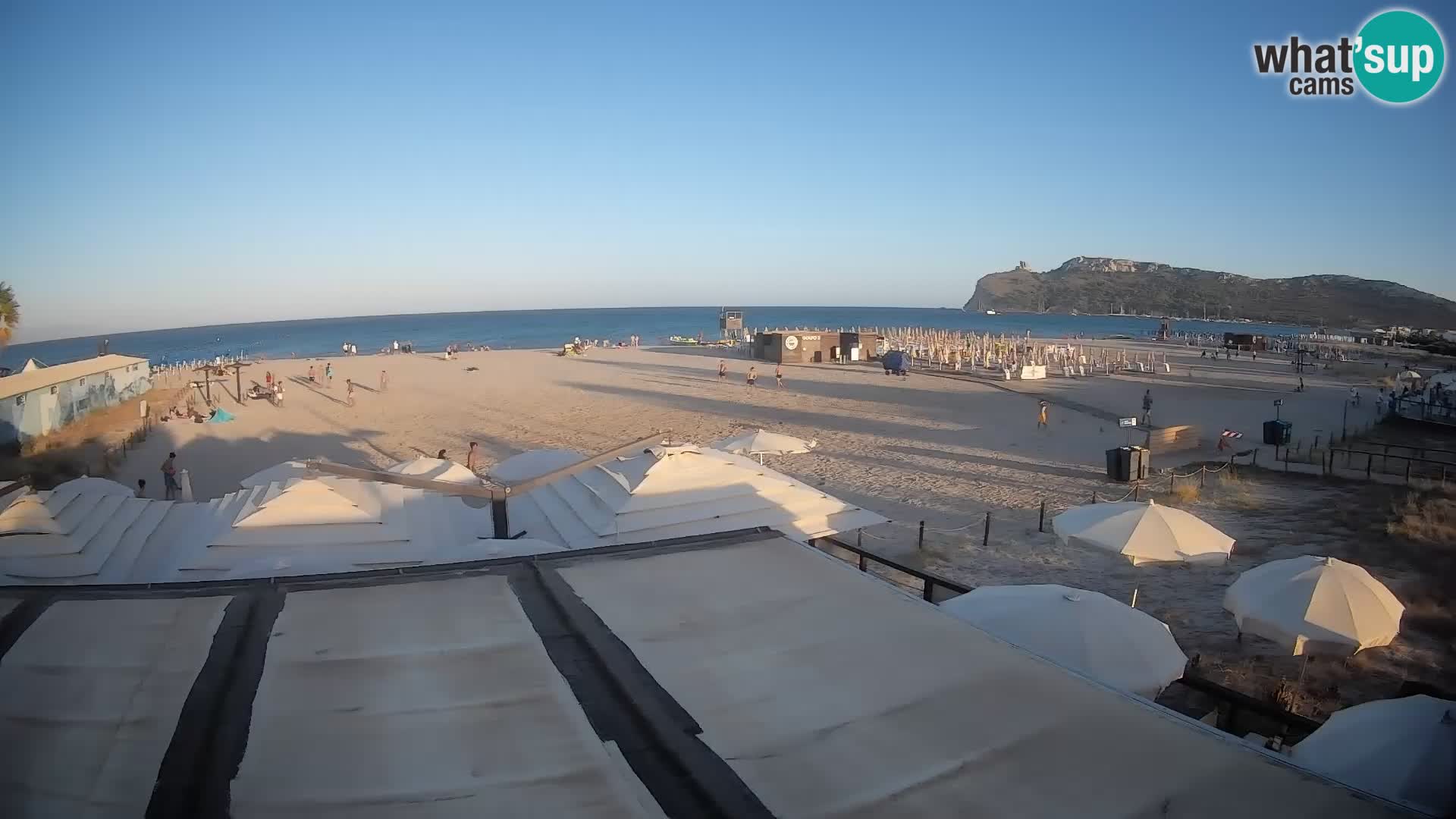 Poetto beach webcam | Cagliari | Sardinia