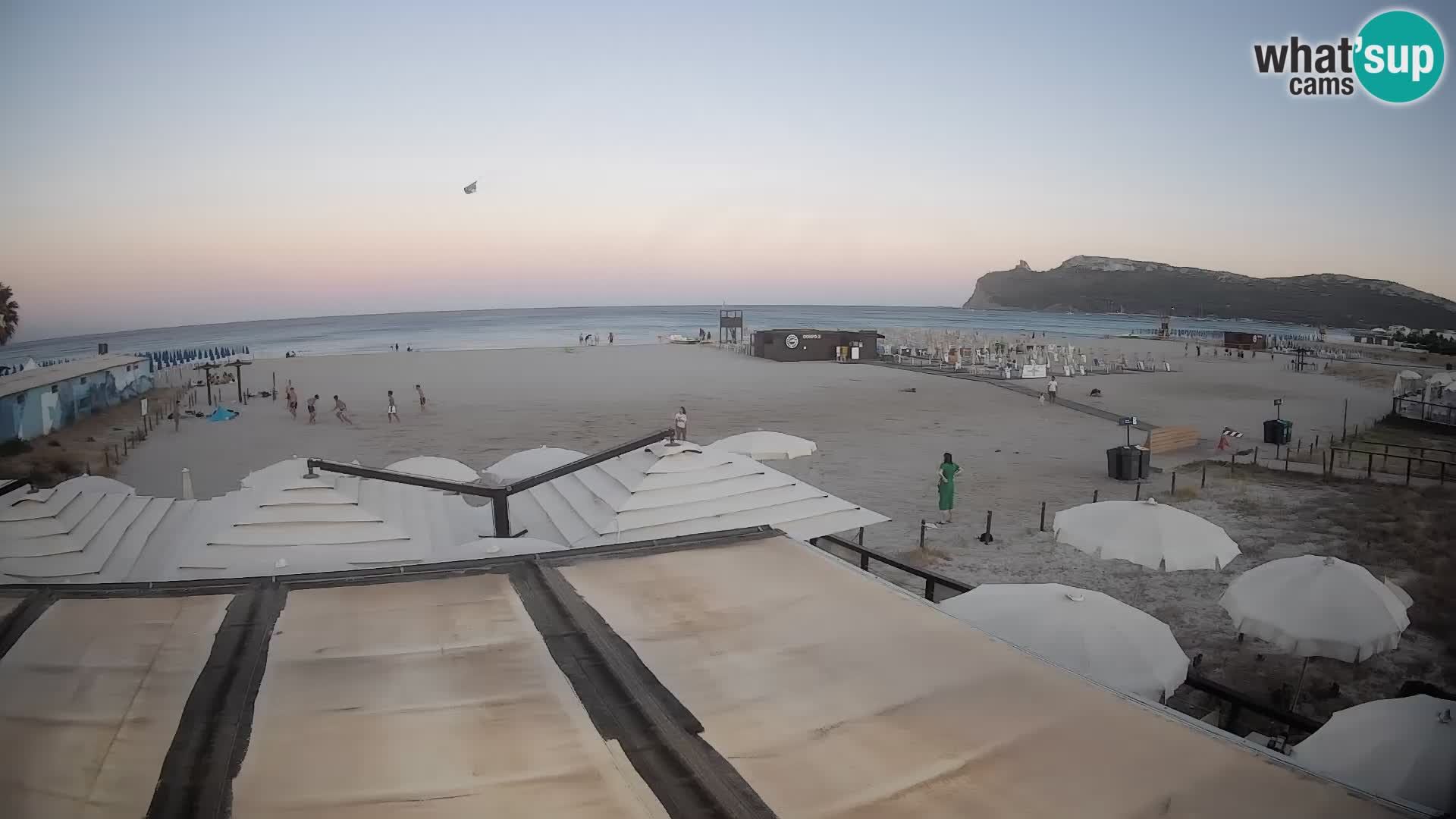 Webcam plage de Poetto | Cagliari | Sardaigne