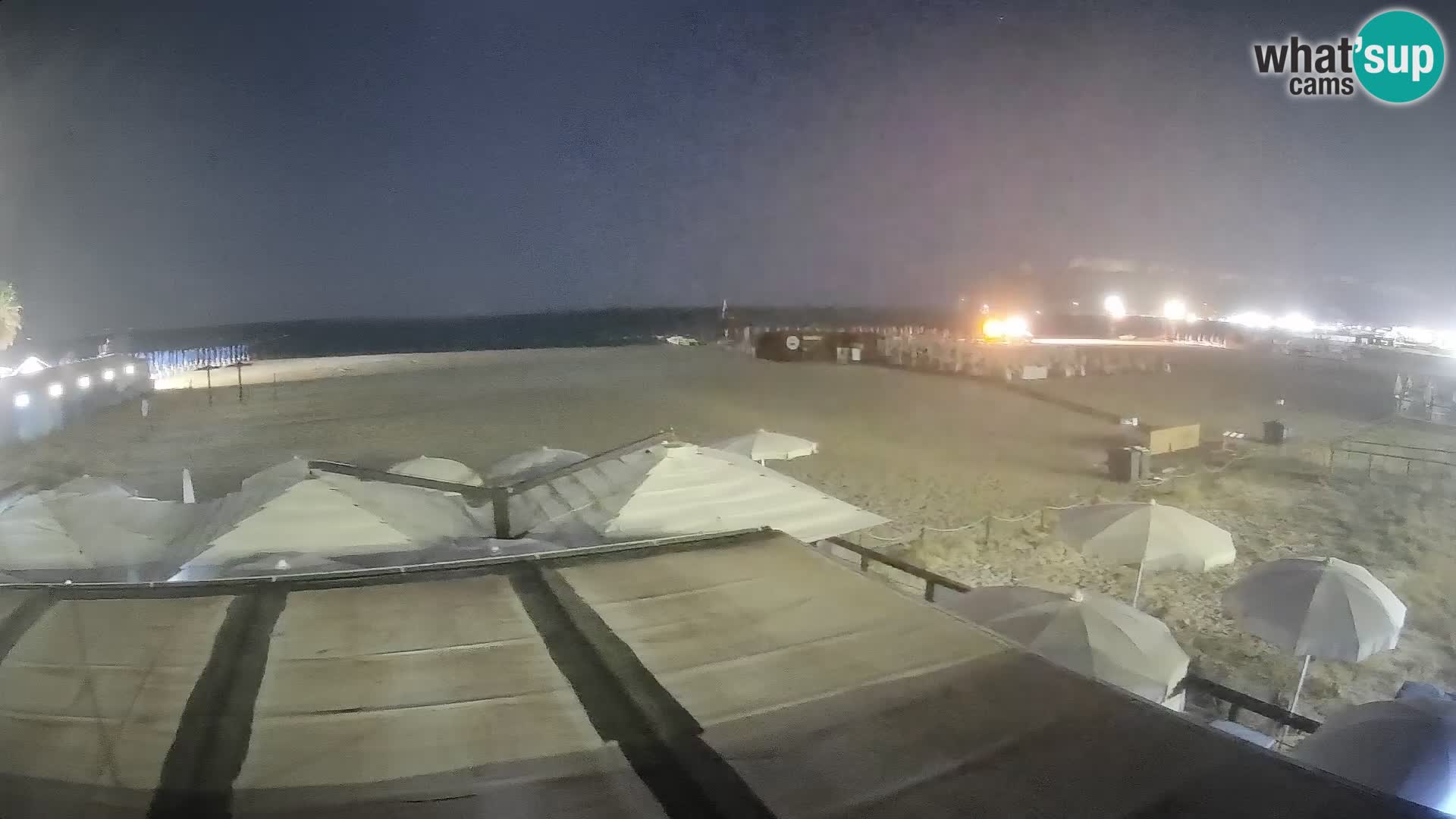 Poetto beach webcam | Cagliari | Sardinia
