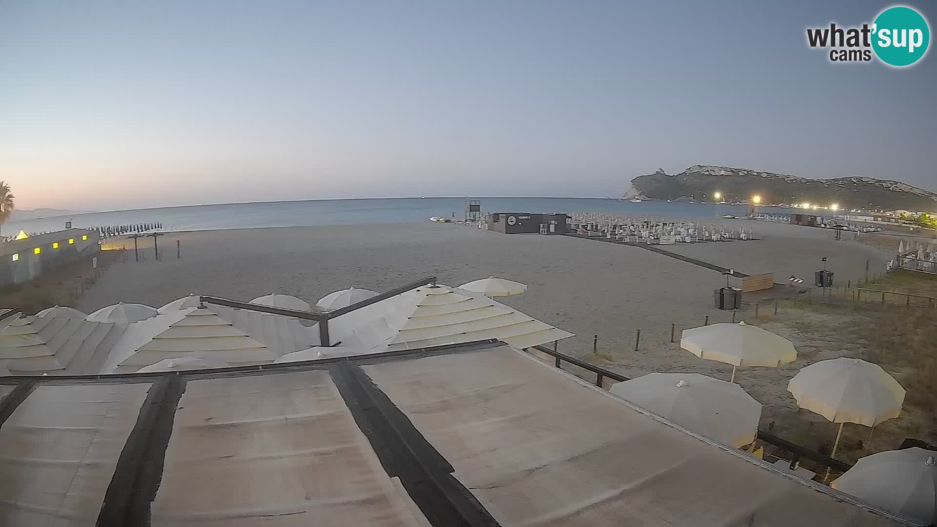 Poetto Strand Webcam | Cagliari | Sardinien