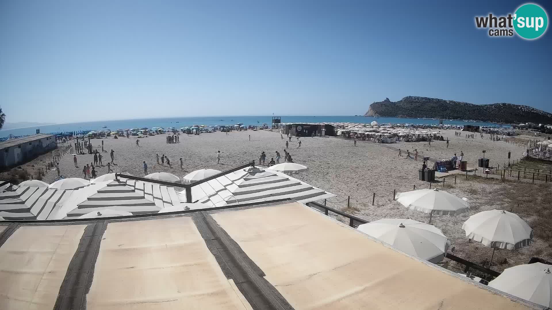 Webcam spiaggia del Poetto | Cagliari | Sardegna