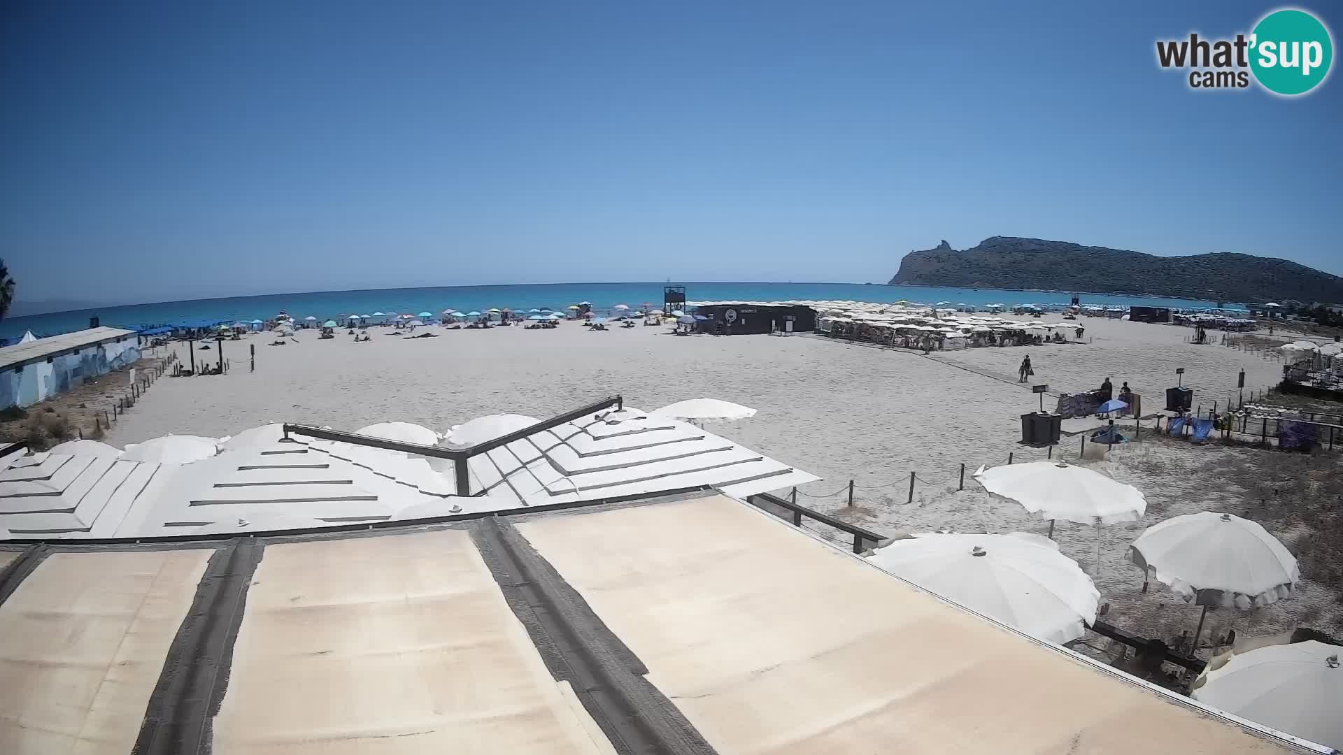 Poetto Strand Webcam | Cagliari | Sardinien