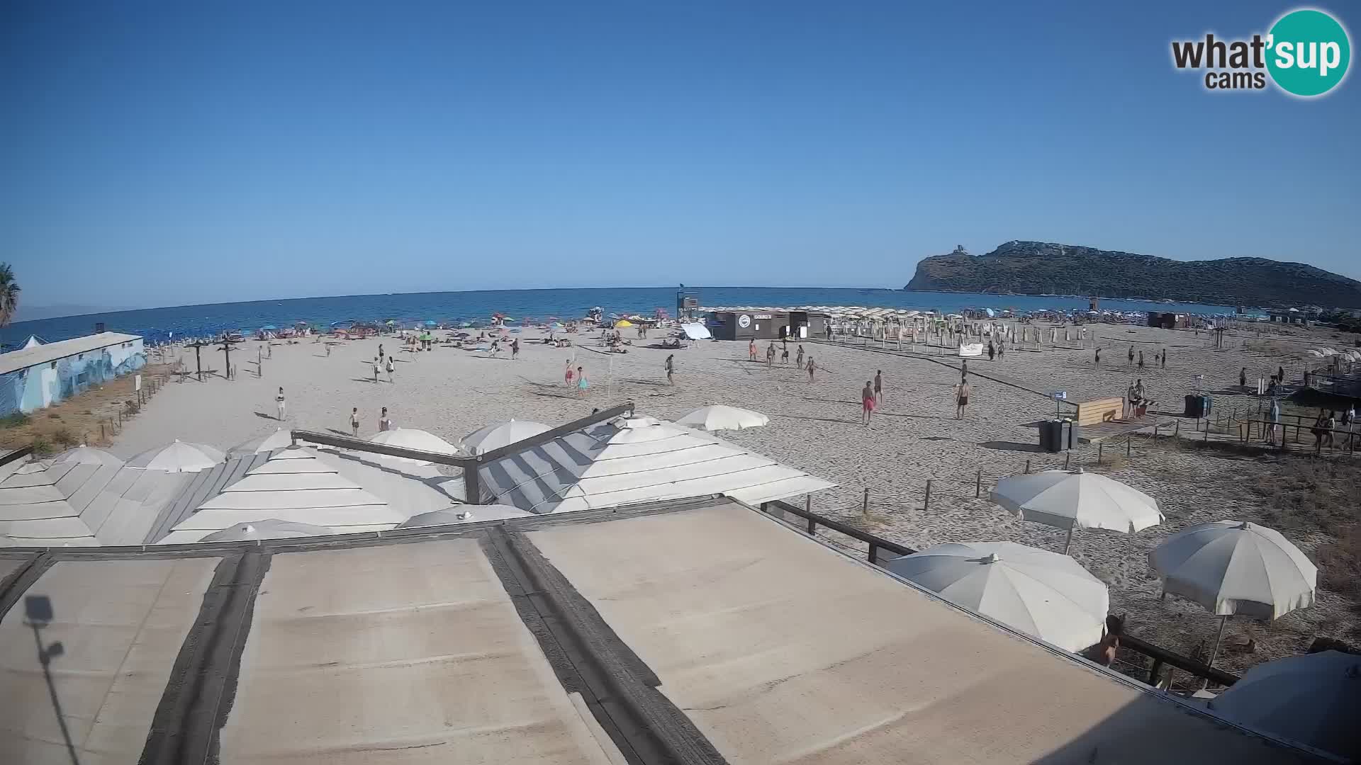 Webcam spiaggia del Poetto | Cagliari | Sardegna