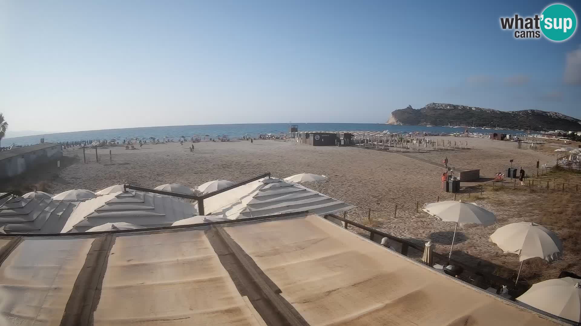 Poetto Strand Webcam | Cagliari | Sardinien