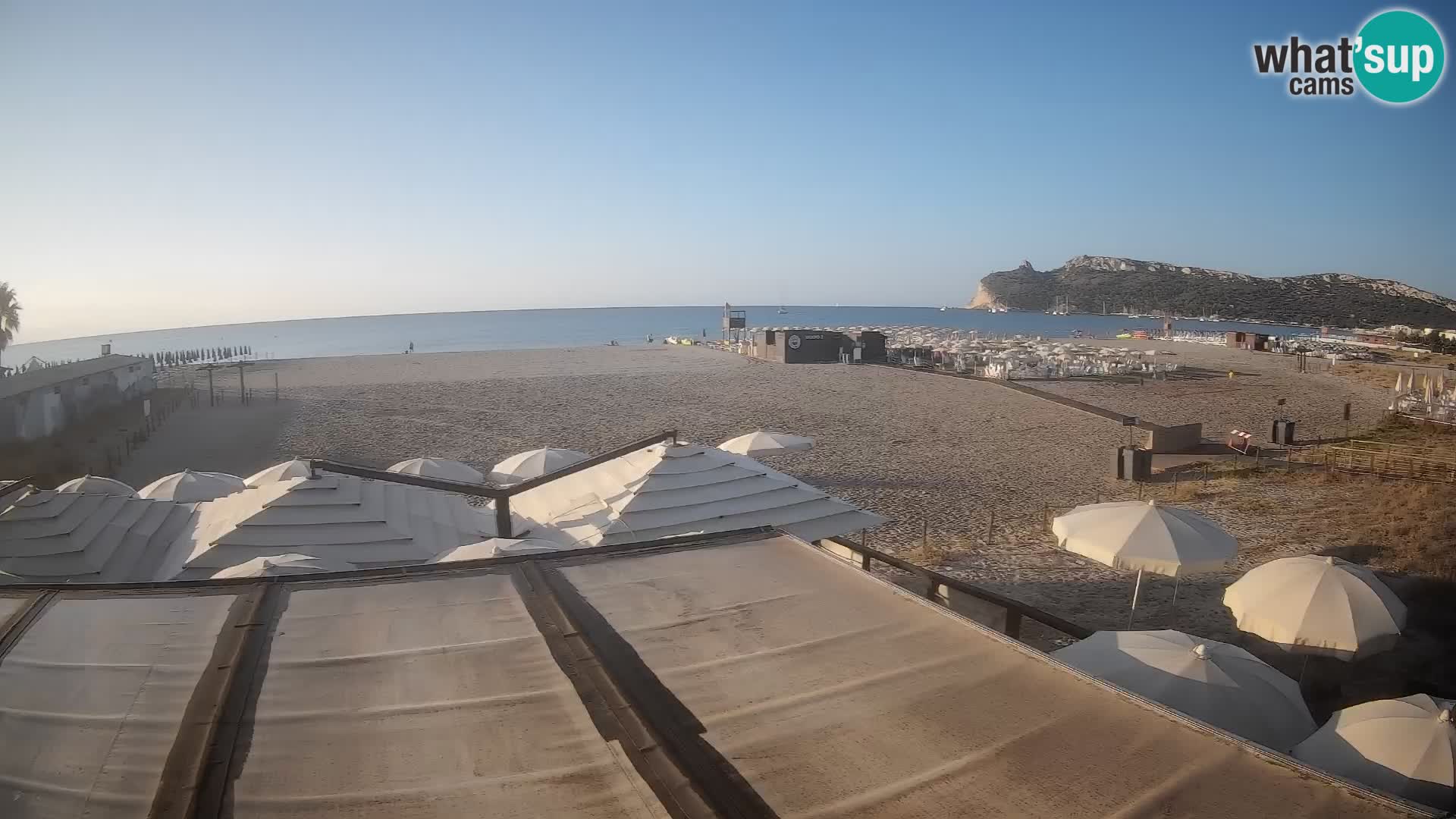 Webcam plage de Poetto | Cagliari | Sardaigne