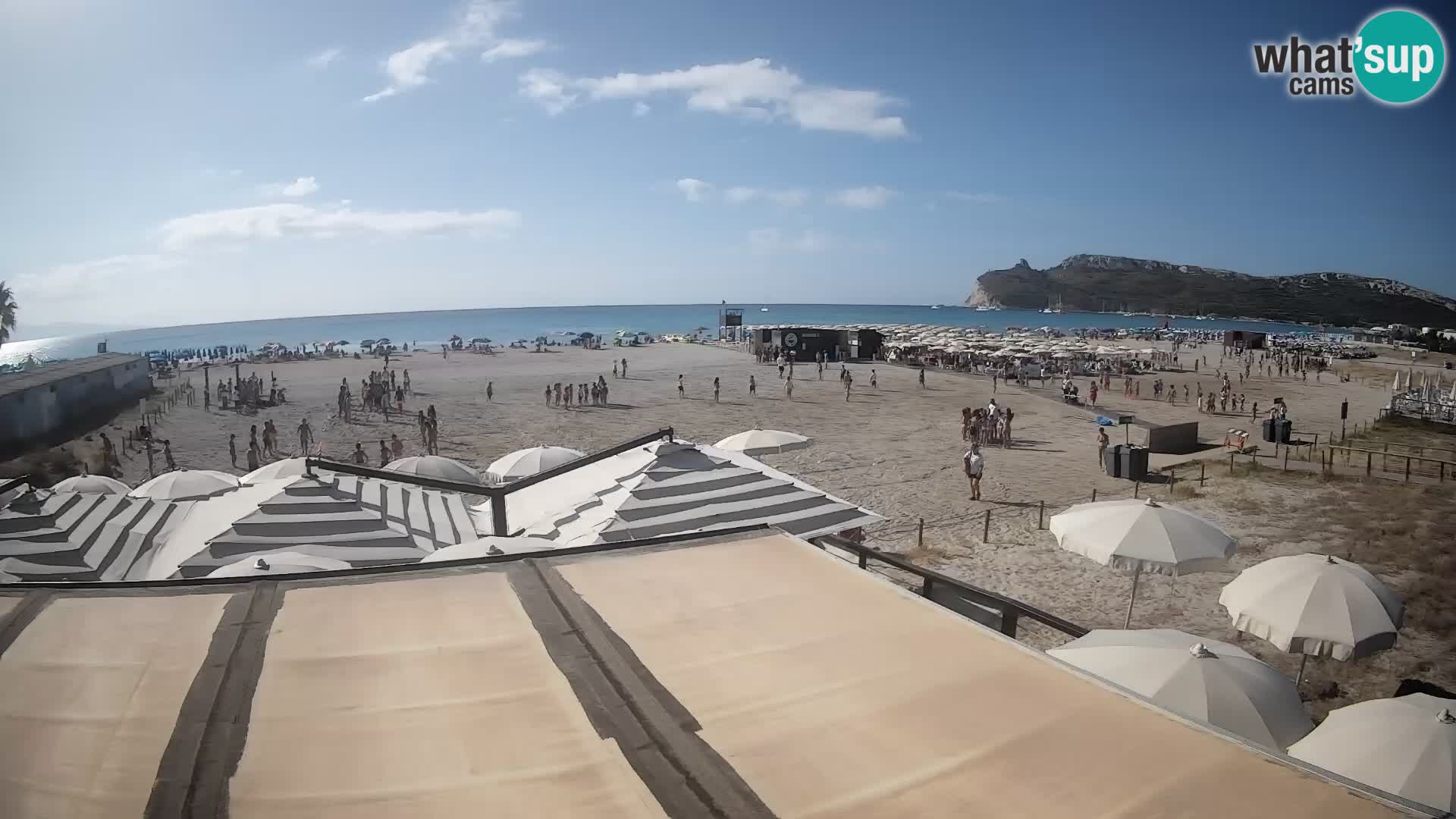 Poetto Strand Webcam | Cagliari | Sardinien