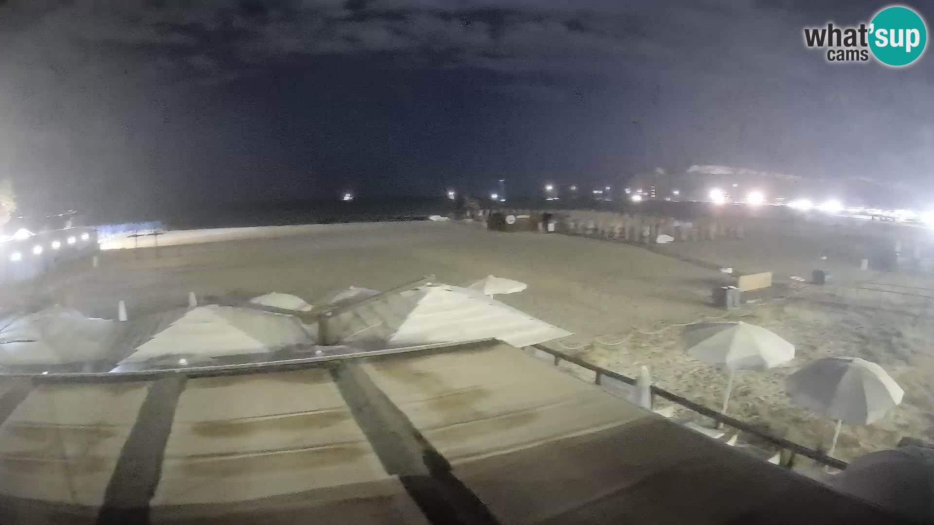 Webcam plage de Poetto | Cagliari | Sardaigne