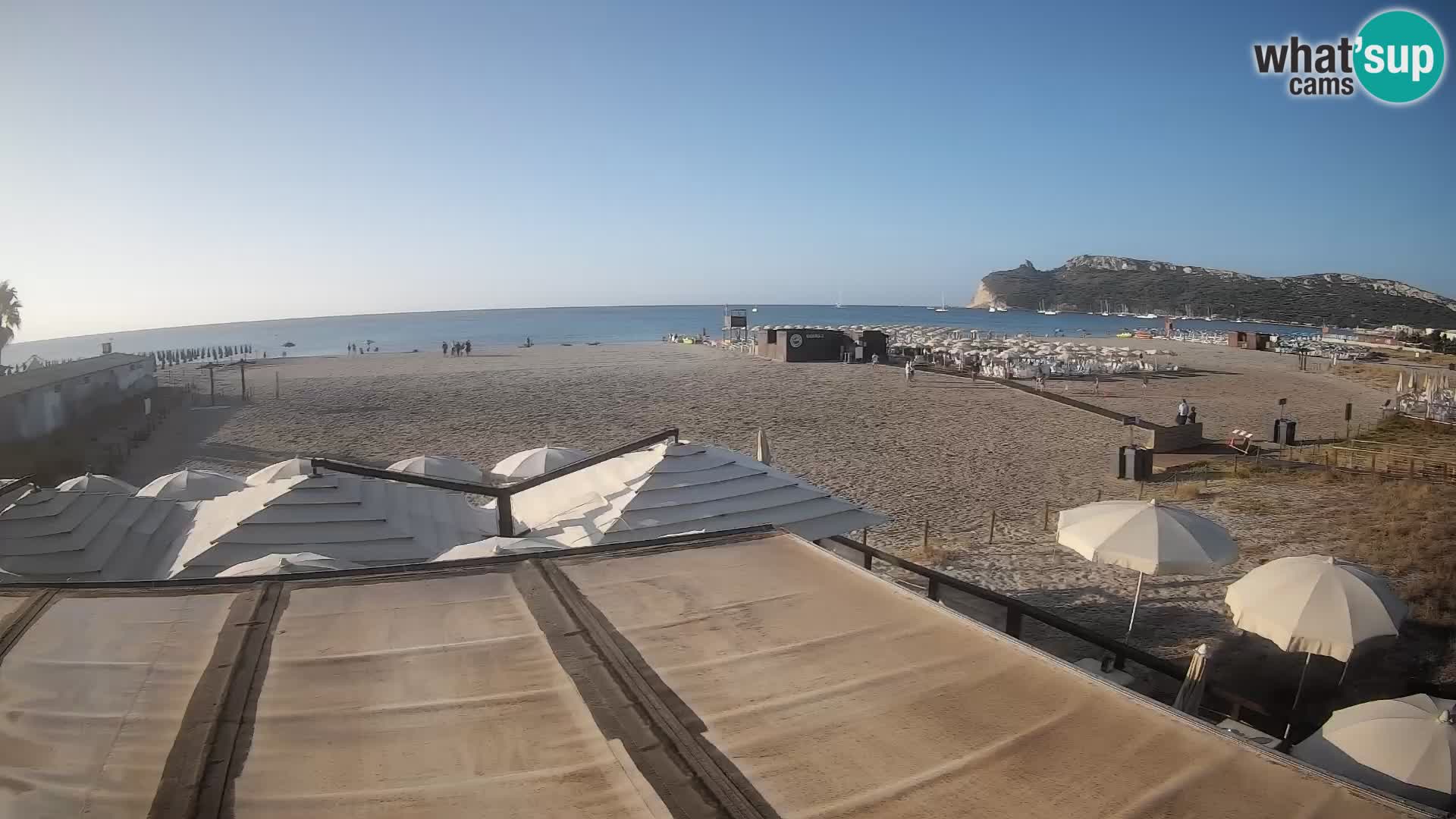 Poetto beach webcam | Cagliari | Sardinia