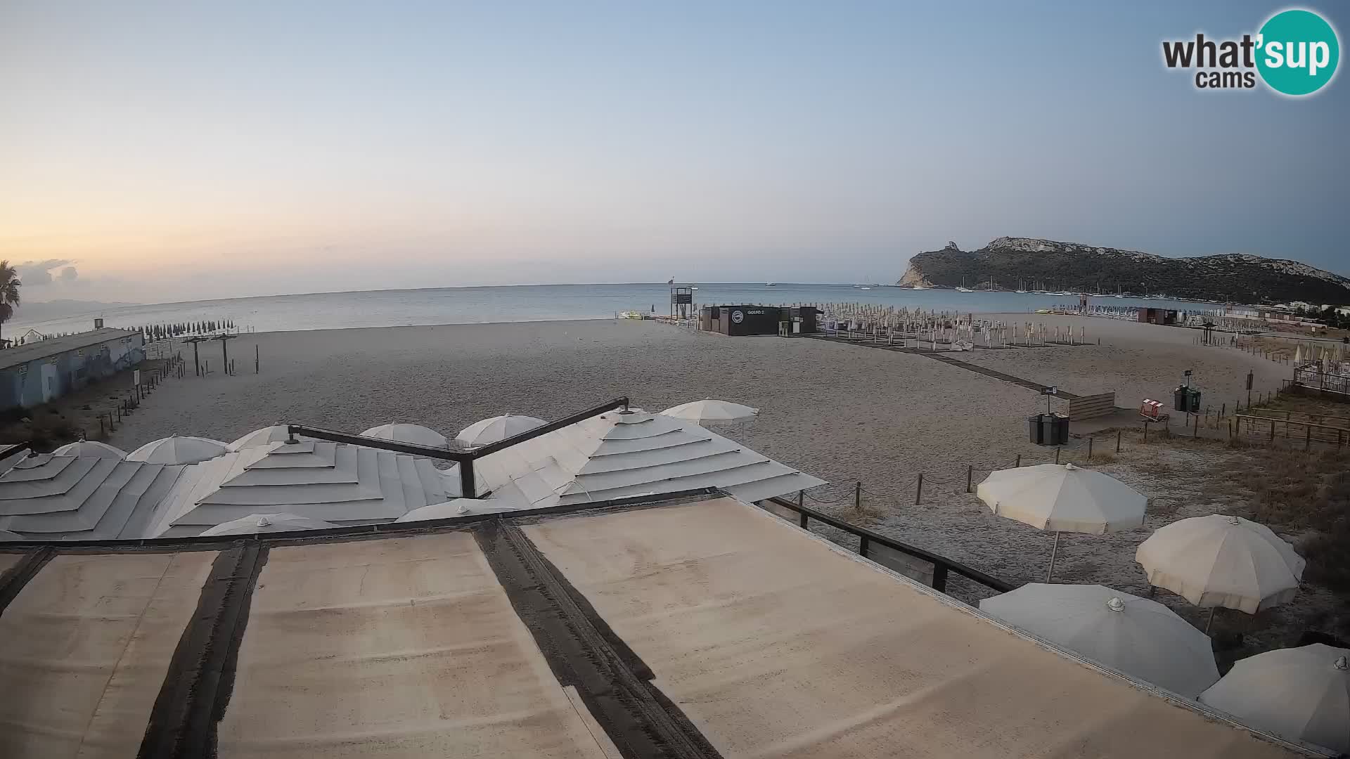 Poetto beach webcam | Cagliari | Sardinia