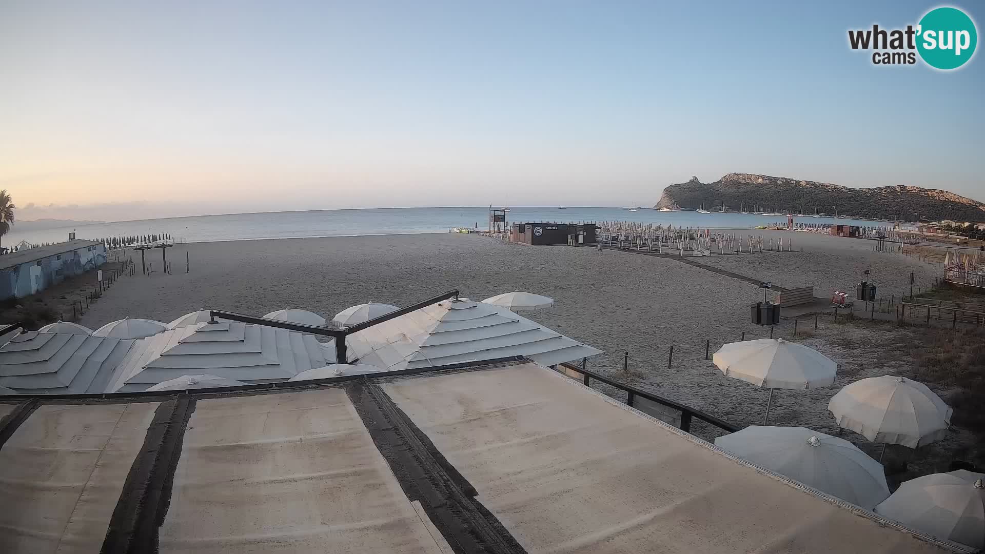 Poetto beach webcam | Cagliari | Sardinia