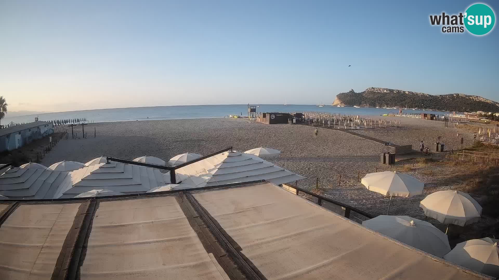 Poetto beach webcam | Cagliari | Sardinia