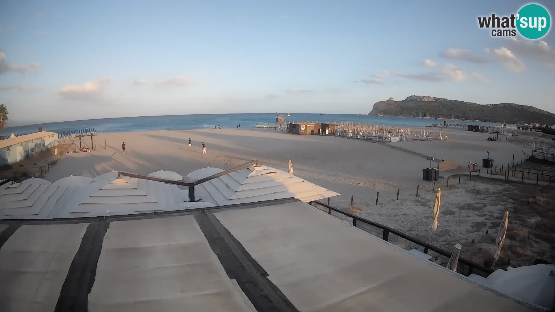 Poetto beach webcam | Cagliari | Sardinia