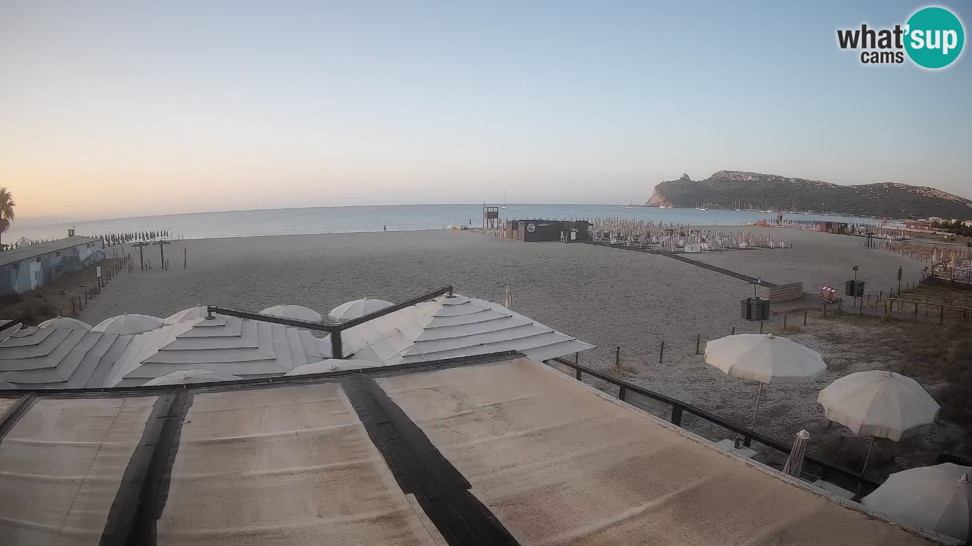 Poetto beach webcam | Cagliari | Sardinija