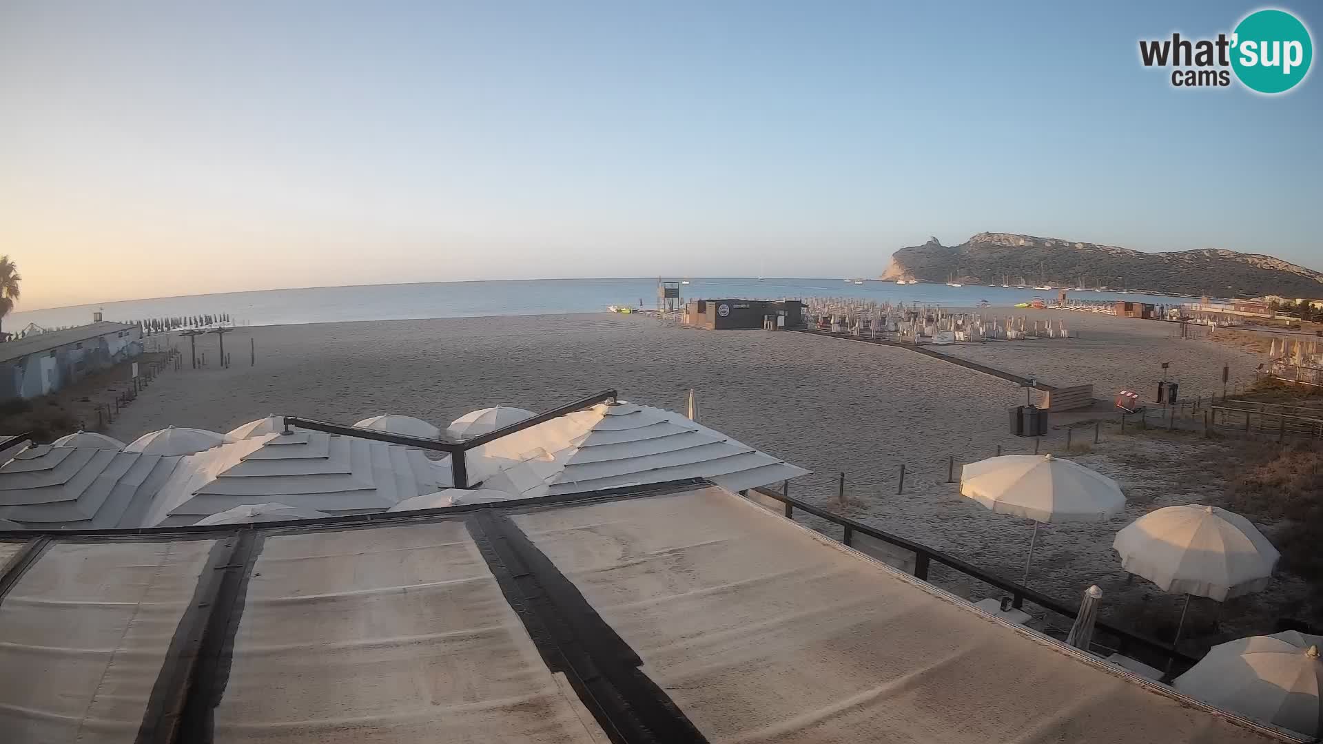 Webcam spiaggia del Poetto | Cagliari | Sardegna