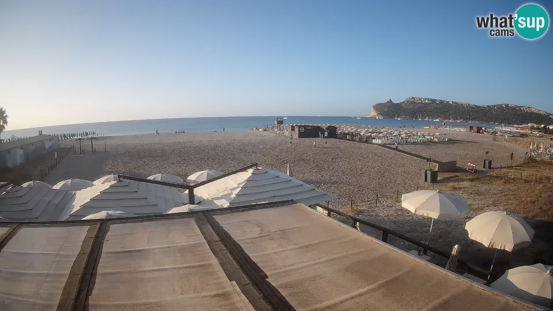 Webcam spiaggia del Poetto | Cagliari | Sardegna