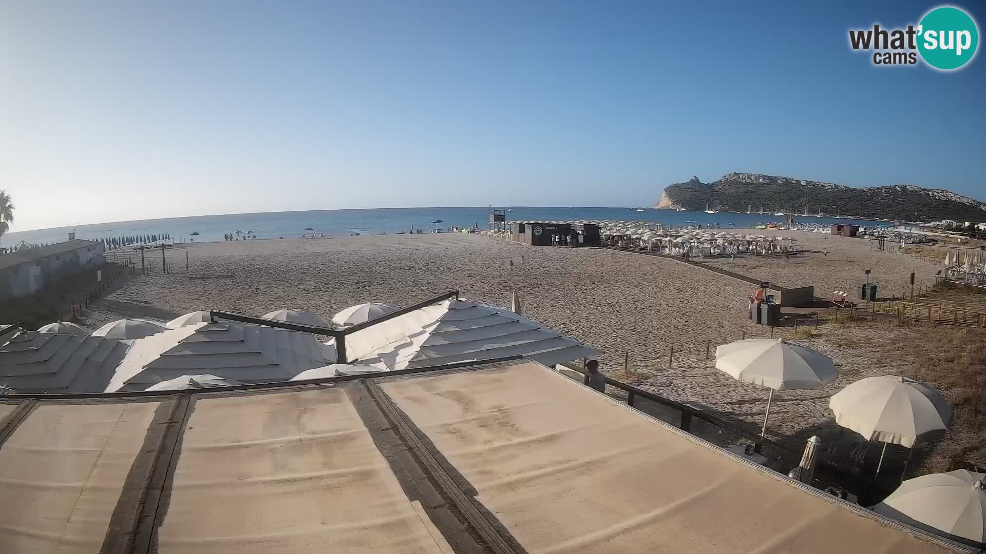 Poetto Strand Webcam | Cagliari | Sardinien
