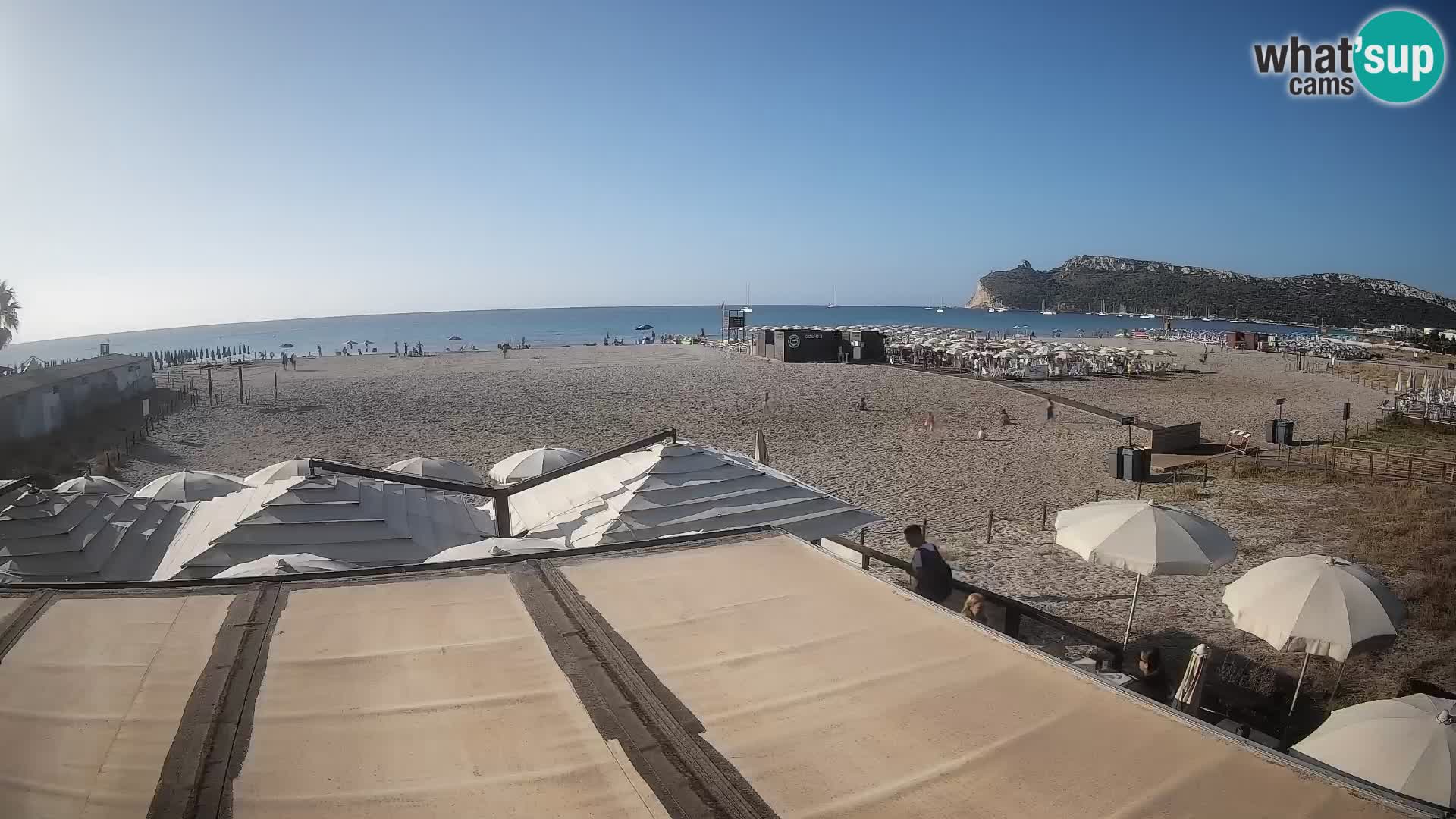Webcam spiaggia del Poetto | Cagliari | Sardegna