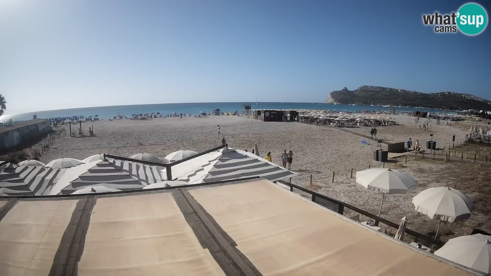 Webcam spiaggia del Poetto | Cagliari | Sardegna