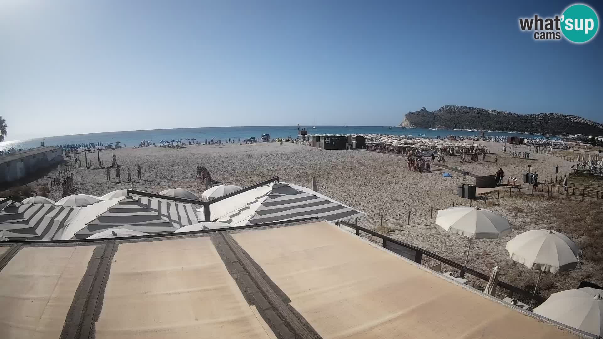 Webcam spiaggia del Poetto | Cagliari | Sardegna