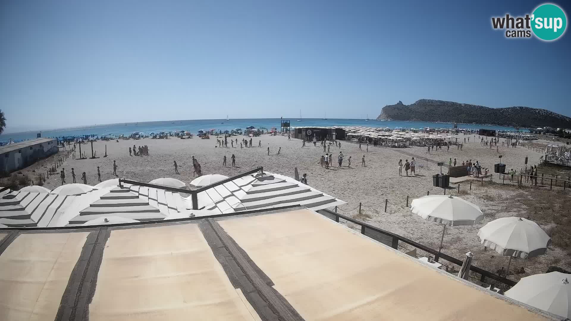 Webcam spiaggia del Poetto | Cagliari | Sardegna
