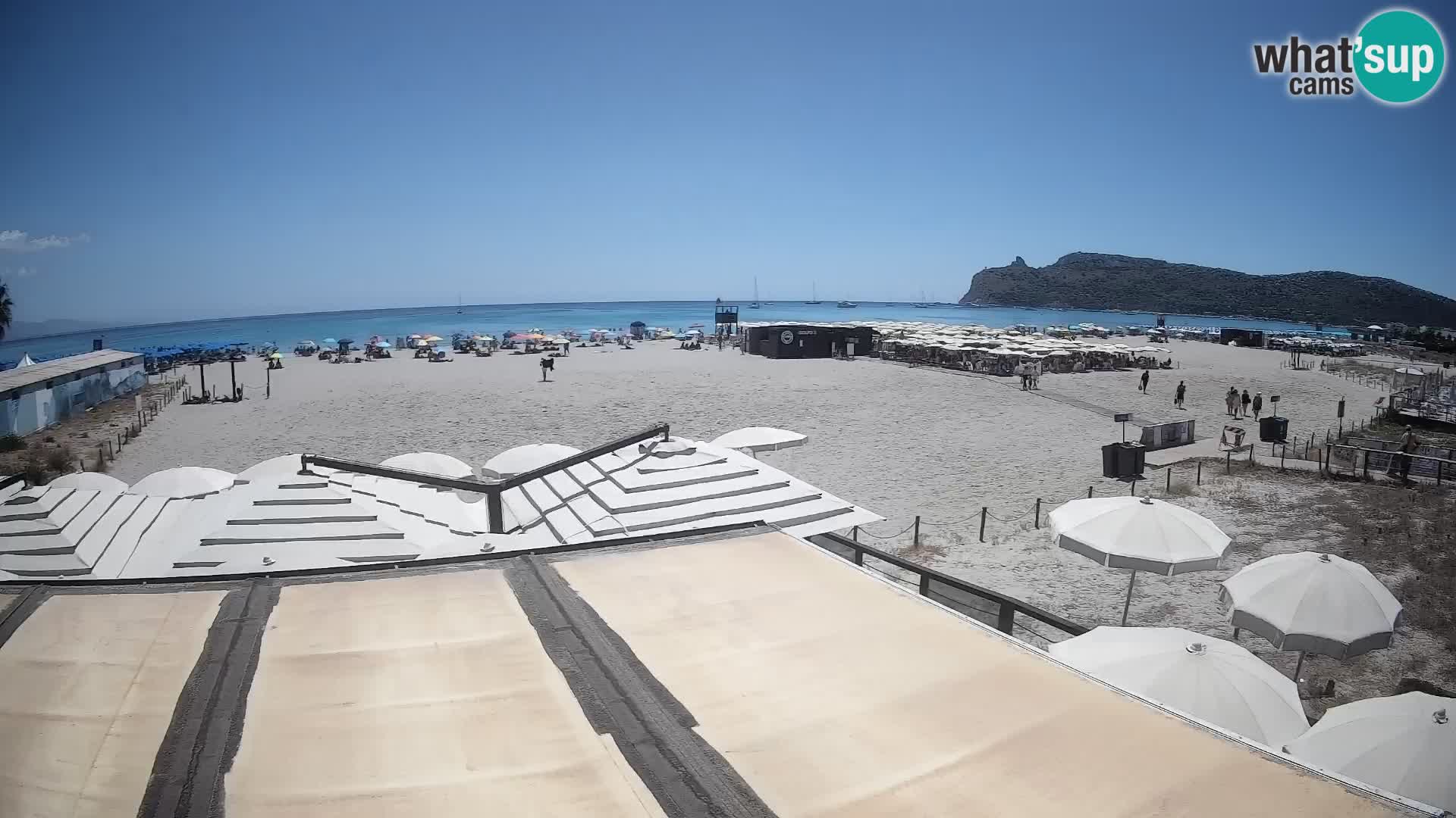 Webcam spiaggia del Poetto | Cagliari | Sardegna