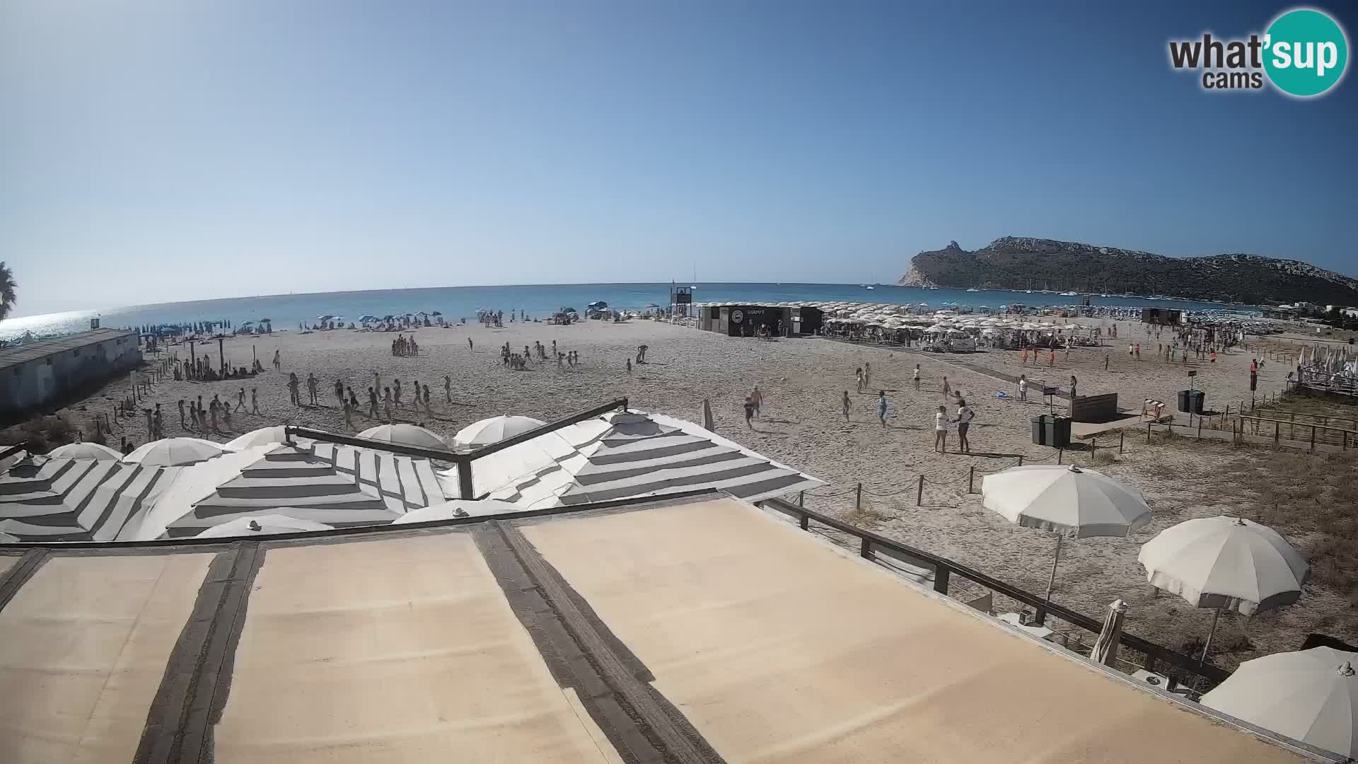 Webcam spiaggia del Poetto | Cagliari | Sardegna