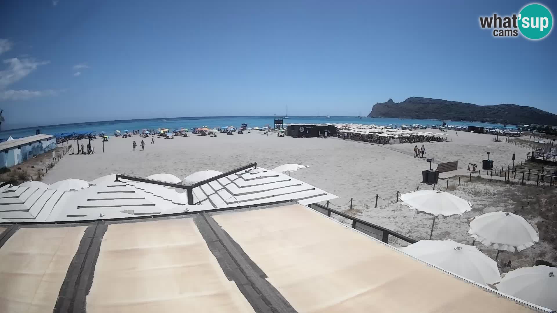 Poetto Strand Webcam | Cagliari | Sardinien
