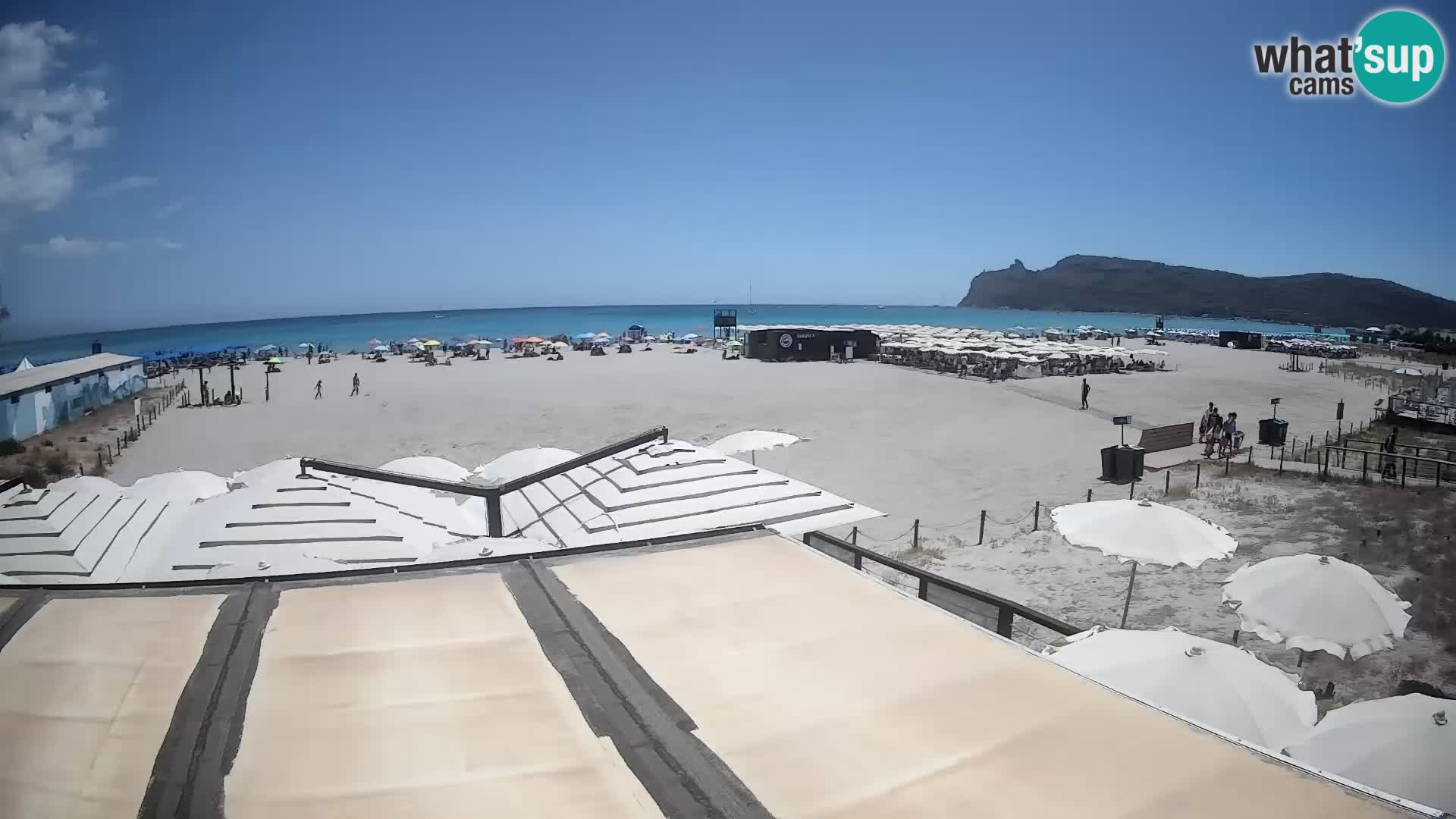 Poetto Strand Webcam | Cagliari | Sardinien
